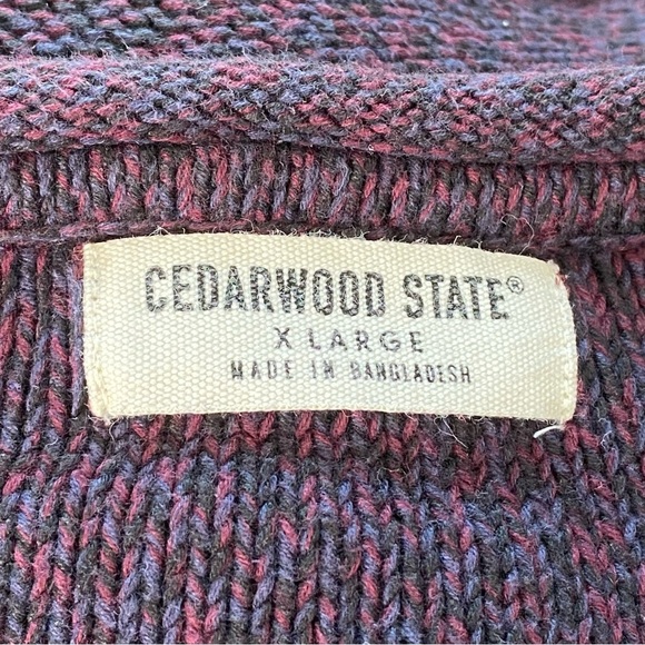 Cedarwood State Marled Fisherman Sweater - Picture 9 of 10